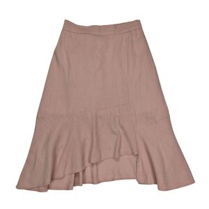 Love Asymmetrical Pink Skirt with Flowy‎ Hem Size XS